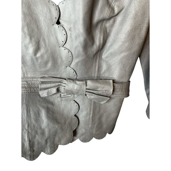 Vintage Terry Lewis Classic Luxuries Leather Jacket Shirt - Picture 10 of 16